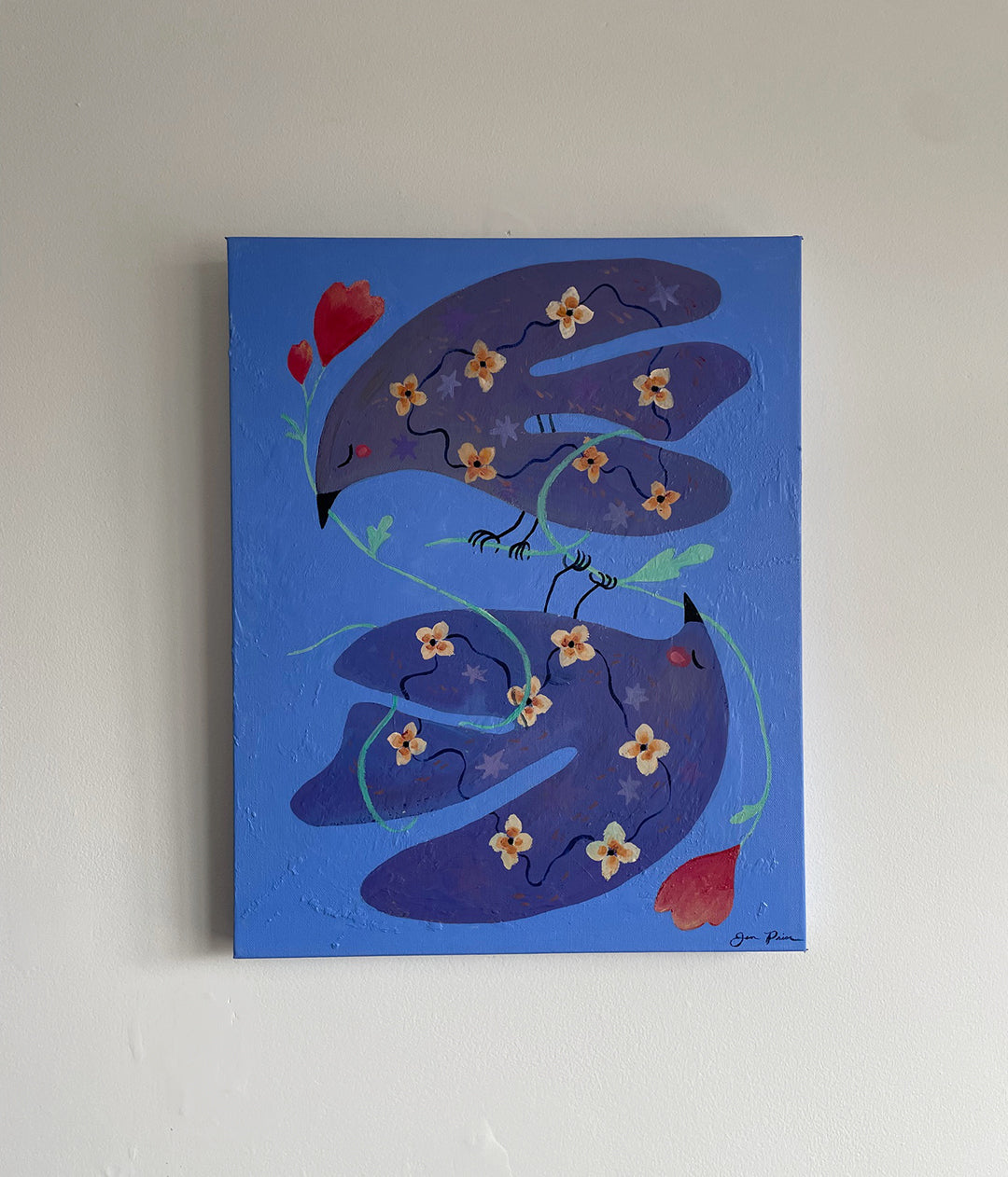 Gift Giver - Original Painting (Available Through Kefi Gallery)