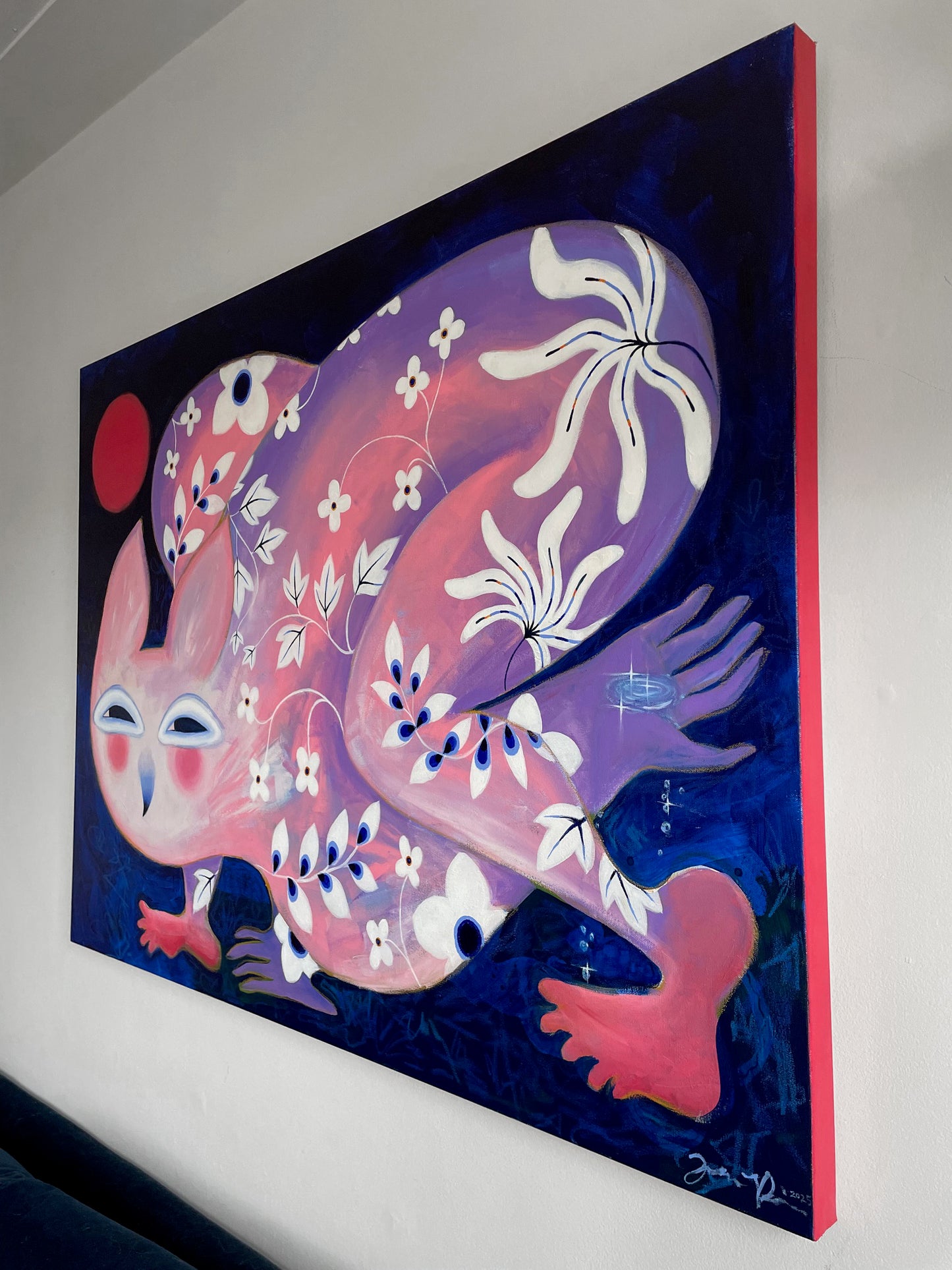 Hide The Assets - Original Painting (Available through Kefi Gallery)