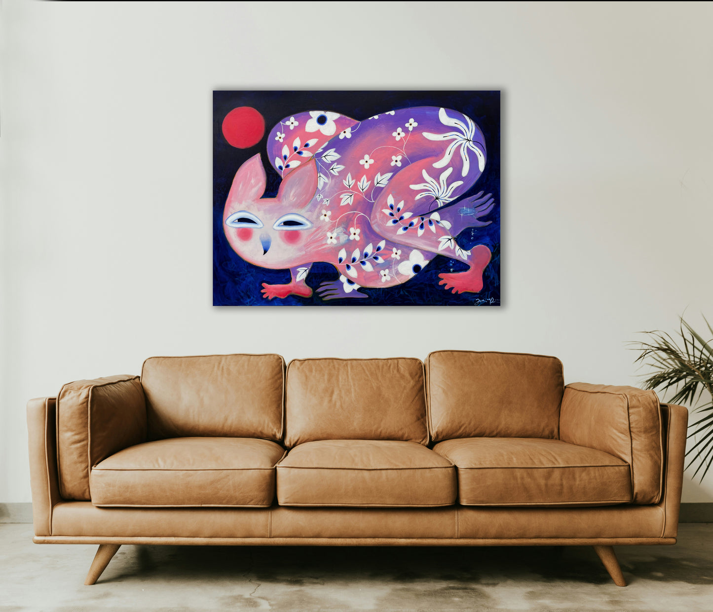 Hide The Assets - Original Painting (Available through Kefi Gallery)