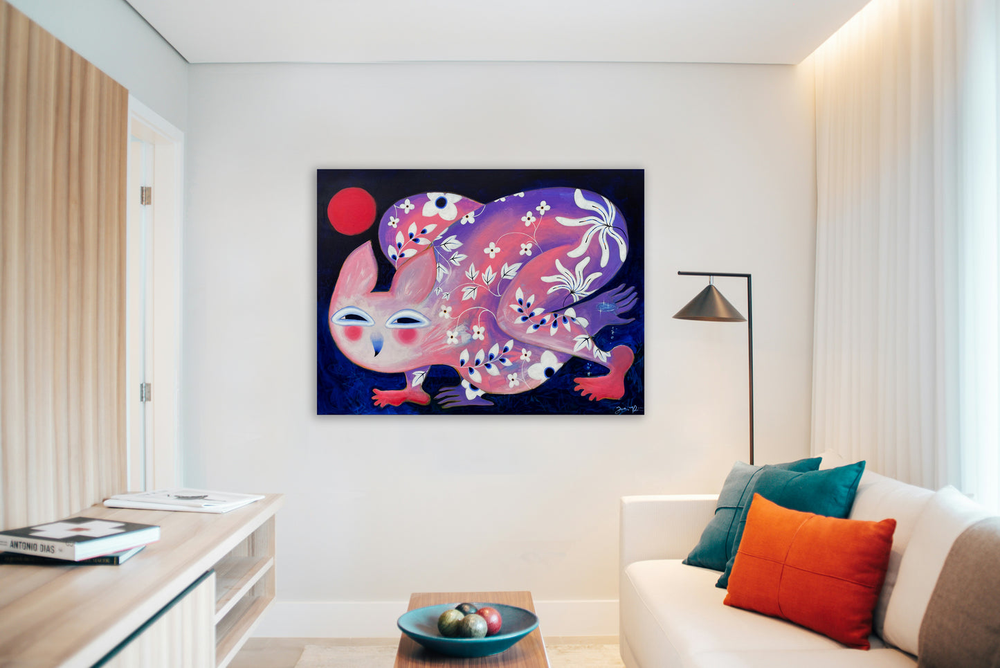 Hide The Assets - Original Painting (Available through Kefi Gallery)