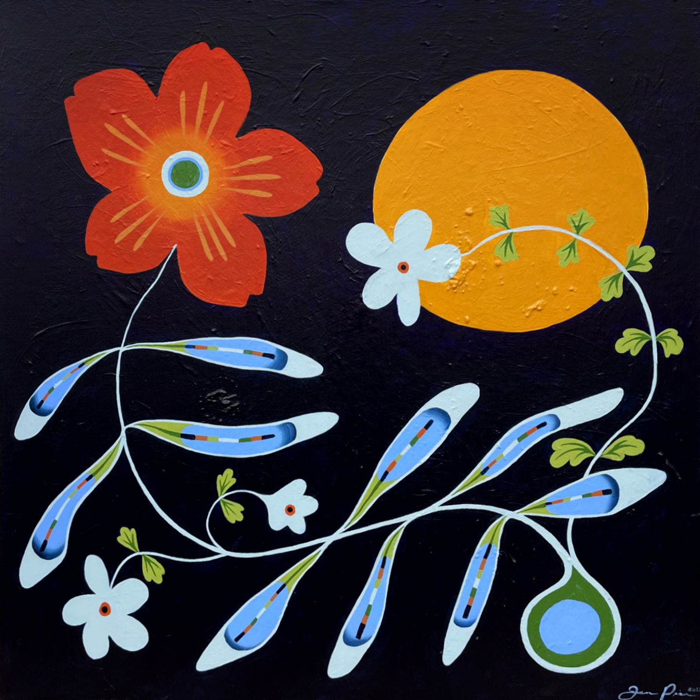 Grow Together - Original Painting (Available through Kefi Gallery)