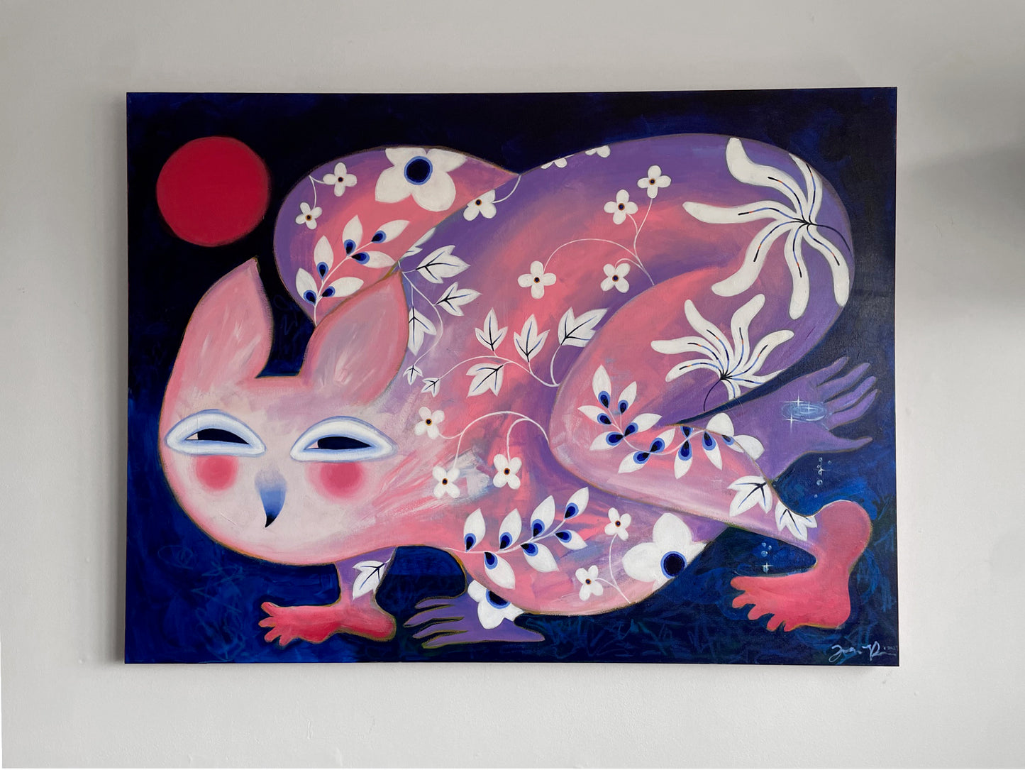 Hide The Assets - Original Painting (Available through Kefi Gallery)