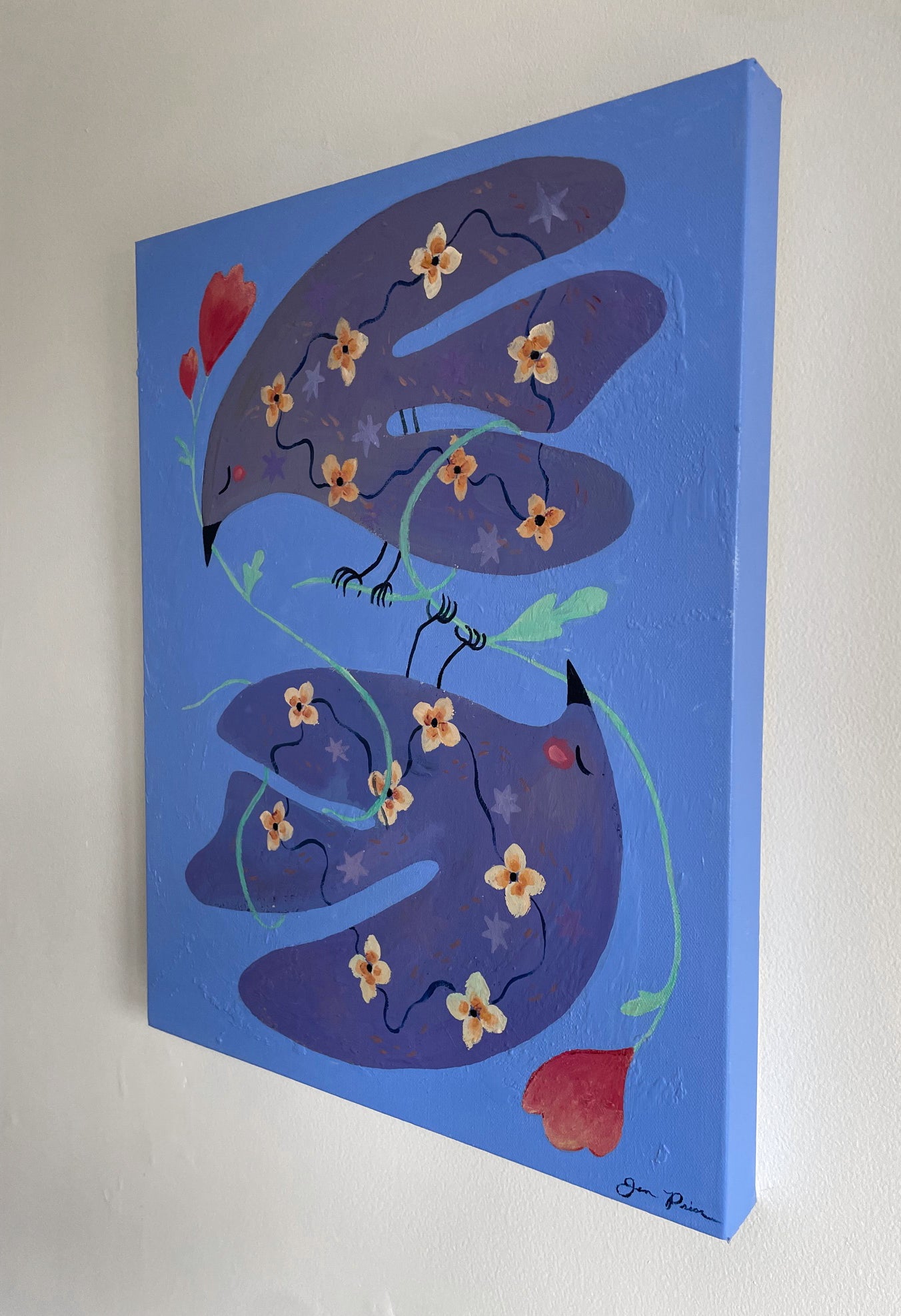 Gift Giver - Original Painting (Available Through Kefi Gallery)