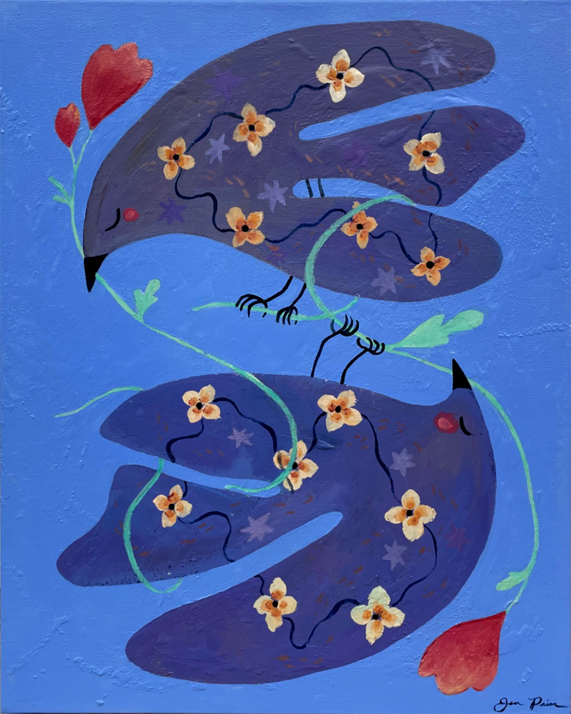 Gift Giver - Original Painting (Available Through Kefi Gallery)