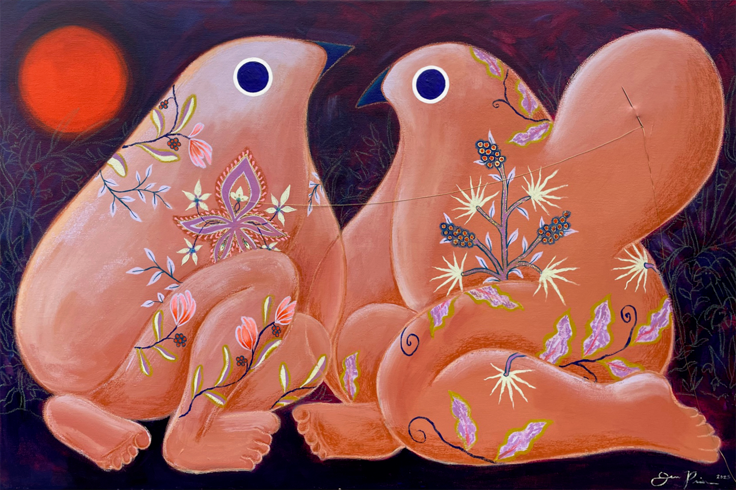 Child of Immigrant - Original Painting (Available Through Kefi Gallery)