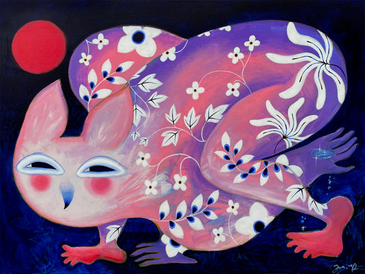 Hide The Assets - Original Painting (Available through Kefi Gallery)