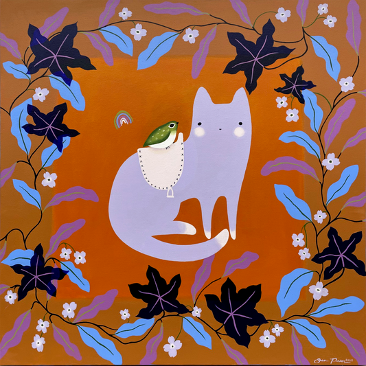 Yee Haw - Original Painting (Available through Kefi Gallery)